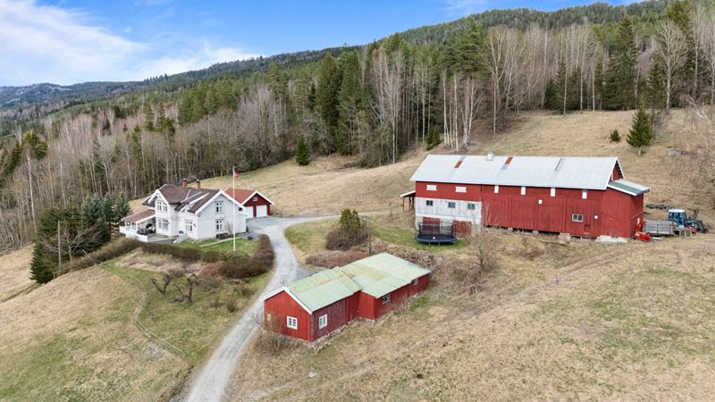 Velkommen til Øvre Sending Gård - en idyllisk og innholdsrik landbrukseiendom i vakre omgivelser i Skollenborg/Efteløt!