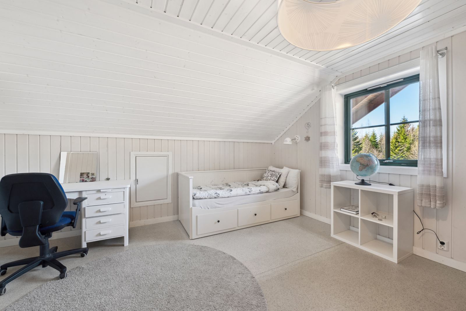 Soverom i våningshuset