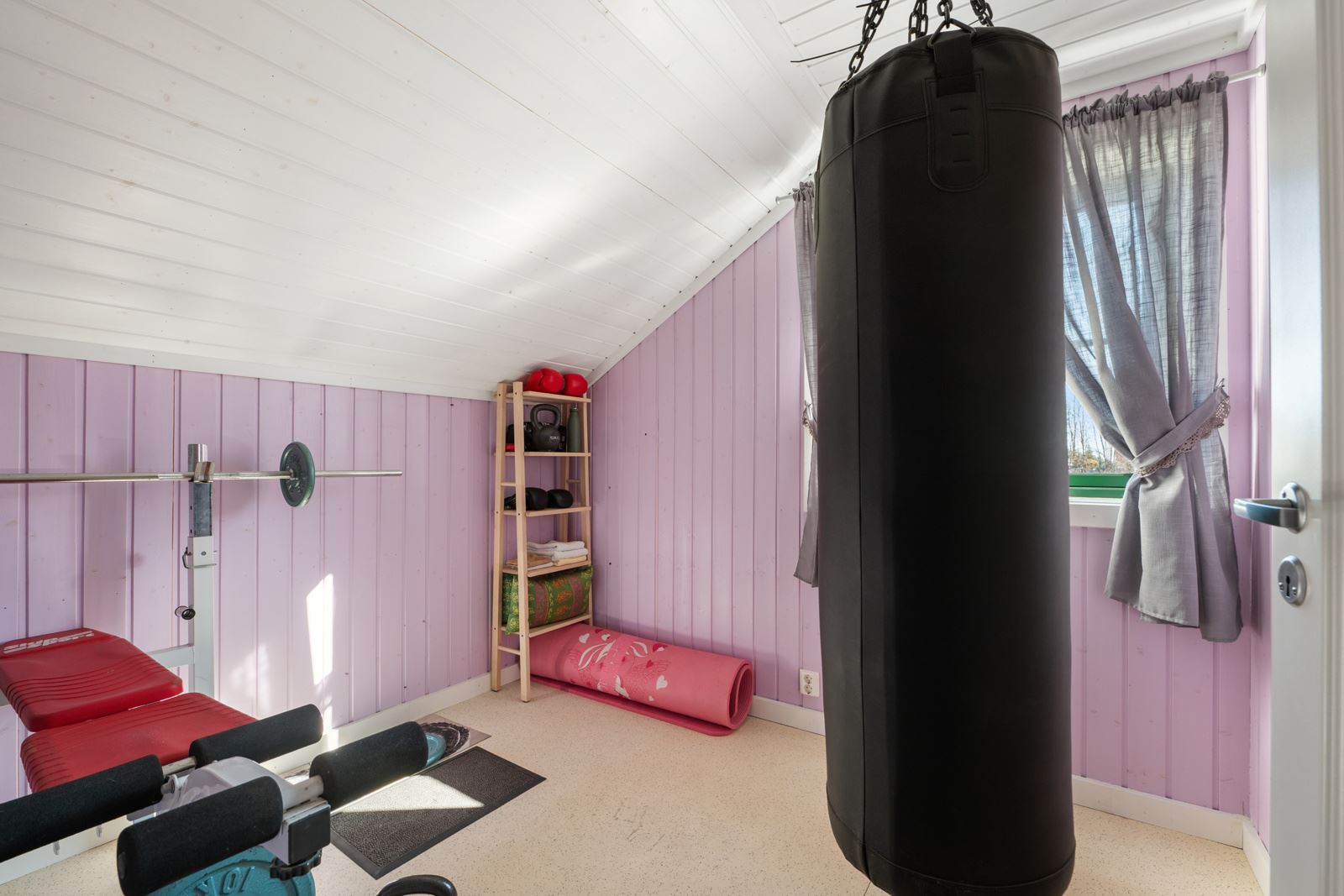 Soverom i våningshuset