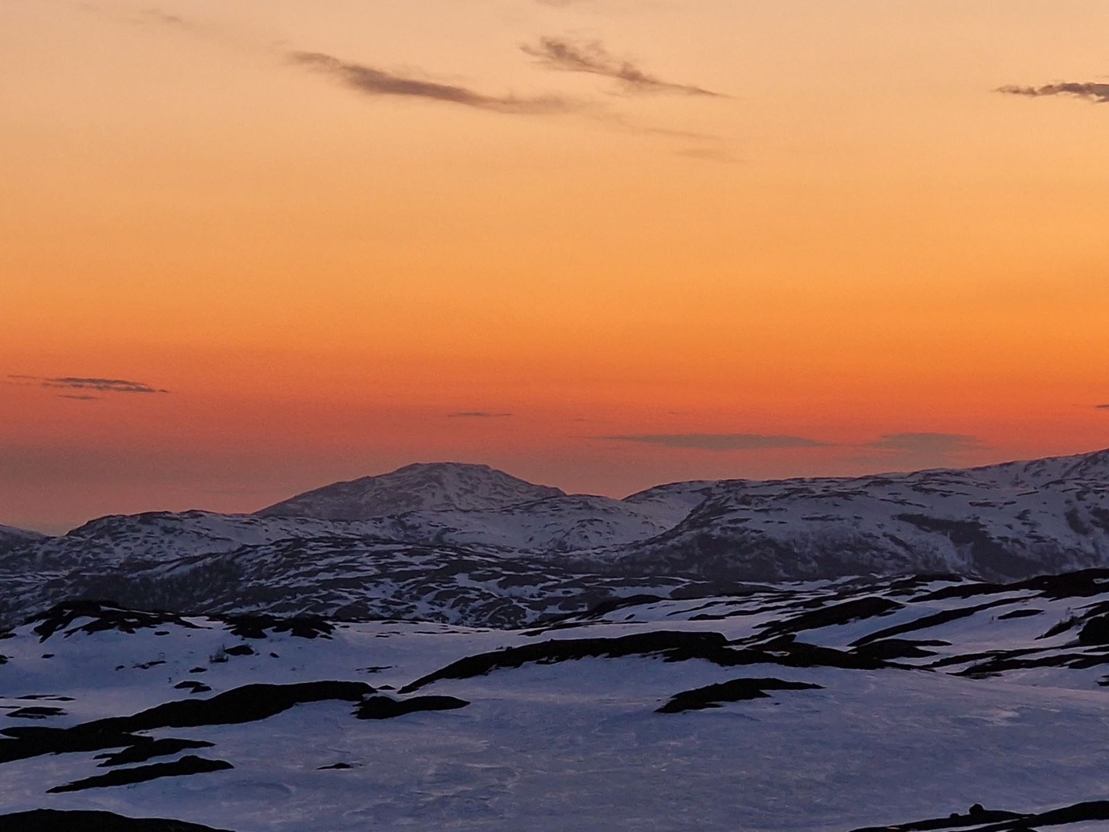 Vinterbilde fra Grønhatten
