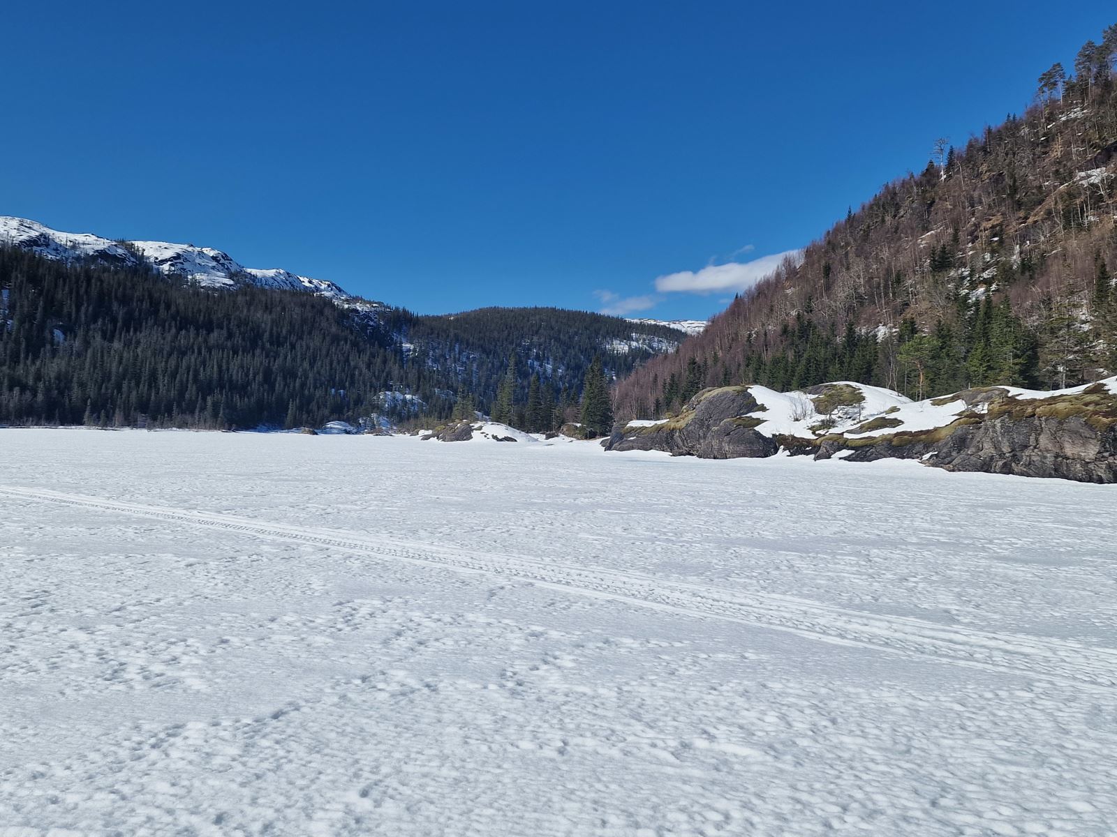 Ursvatnet på vinteren