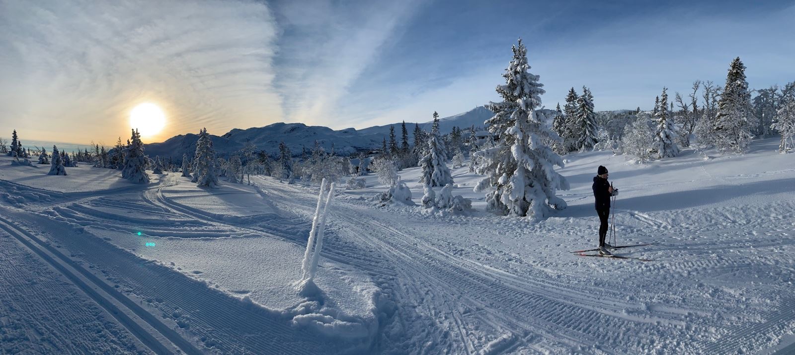 Langrenn og tur Gausta har ca 85 kilometer med velpreparerte spor i variert terreng