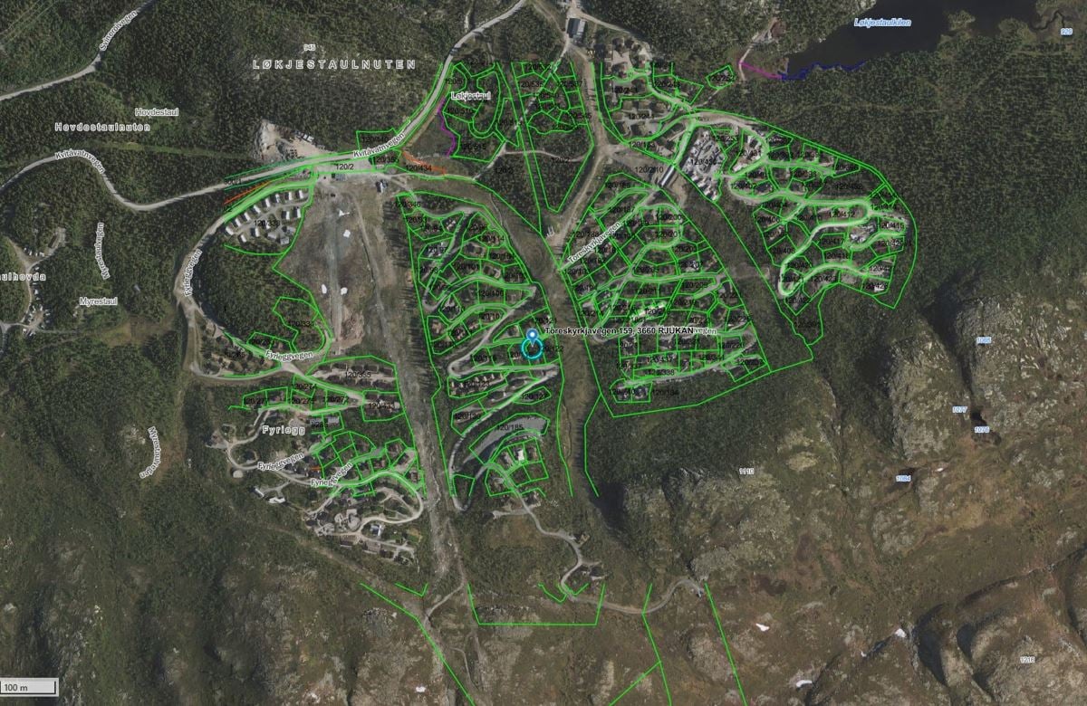 Toreskyrkjavegen 159 i Gaustatoppen Naturpark
