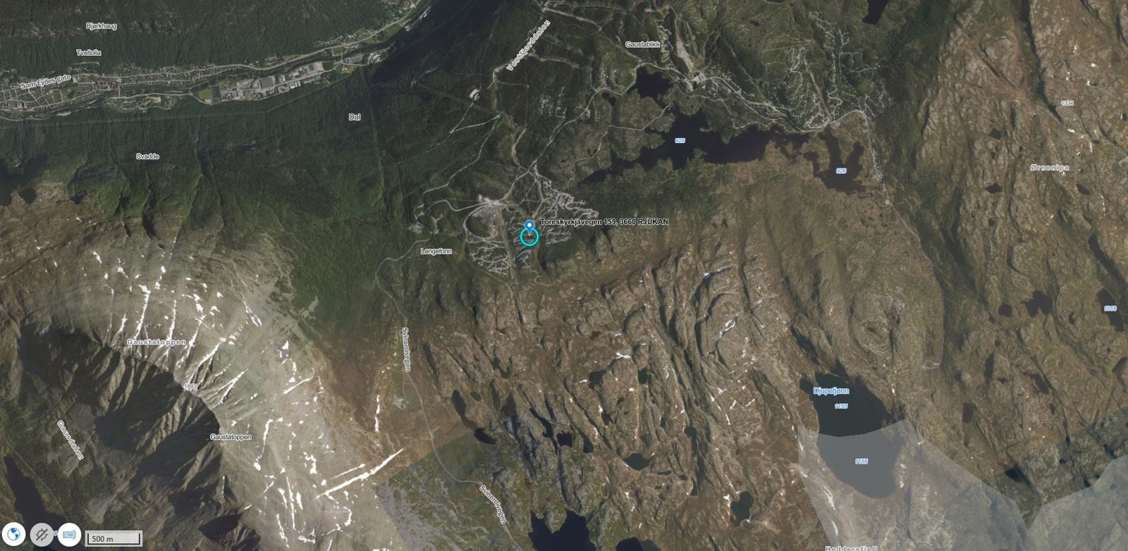 Toreskyrkjavegen 159 i Gaustaområdet
